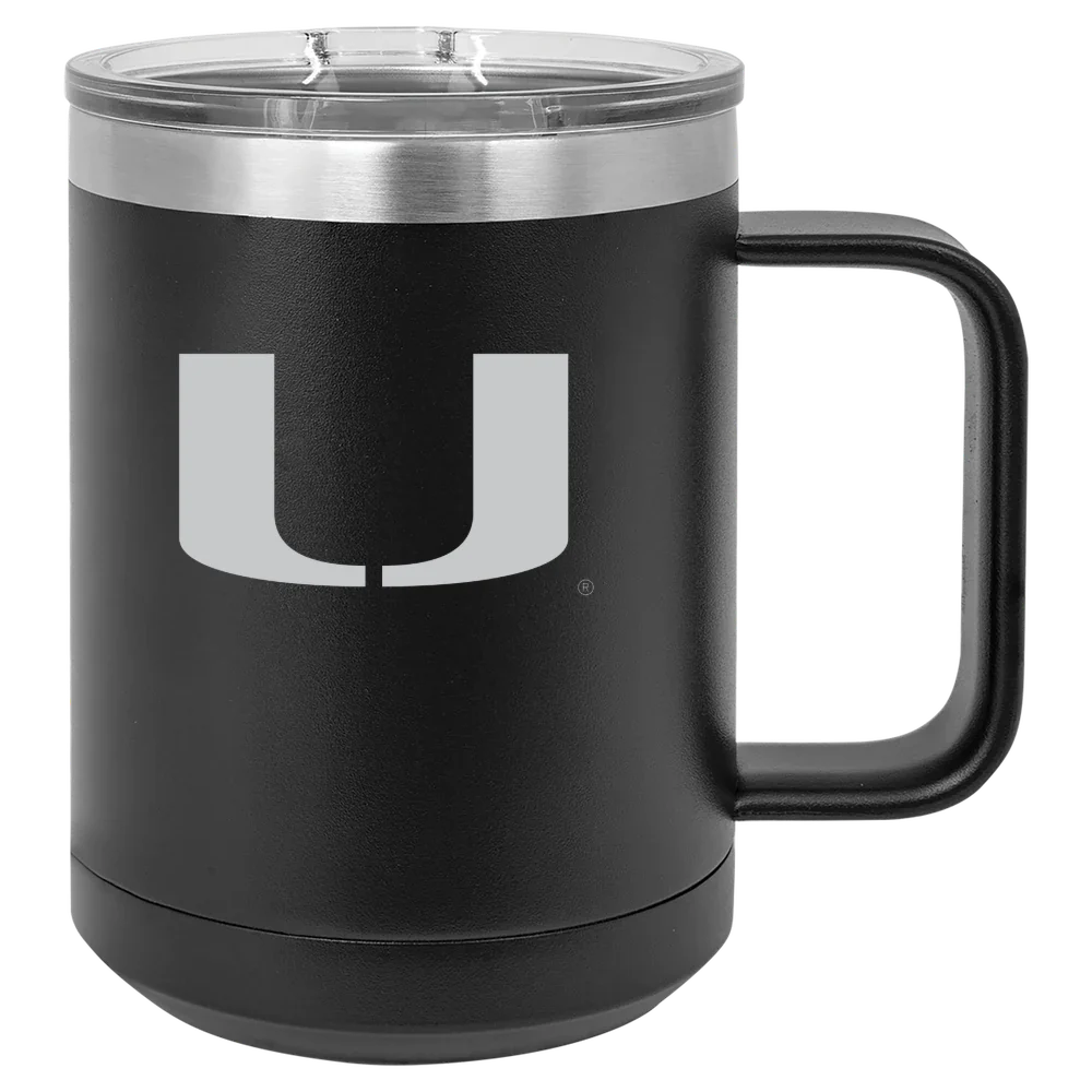 University of Miami (Florida) Polar Camel 15 oz. Mug with Slider Lid