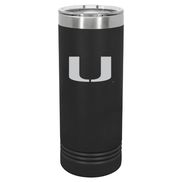 University of Miami (Florida) Polar Camel 22 oz. Skinny Tumbler with Slider Lid