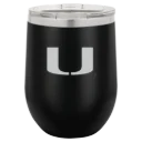 University of Miami (Florida) Polar Camel 12 oz. Stemless Wine Tumbler