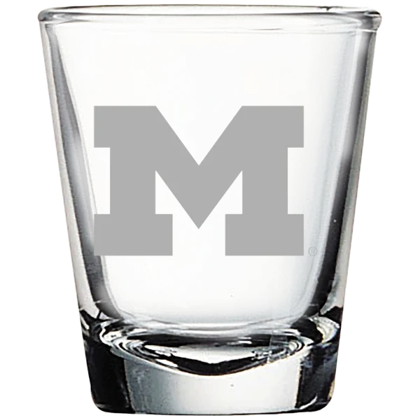 University of Michigan Polar Camel 1.7 oz. Shot Glass