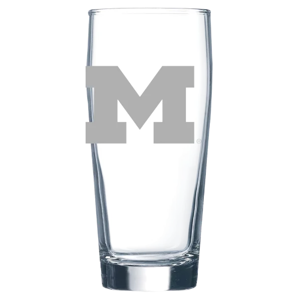 University of Michigan Polar Camel 16 oz. Willi Becher Beer Glass