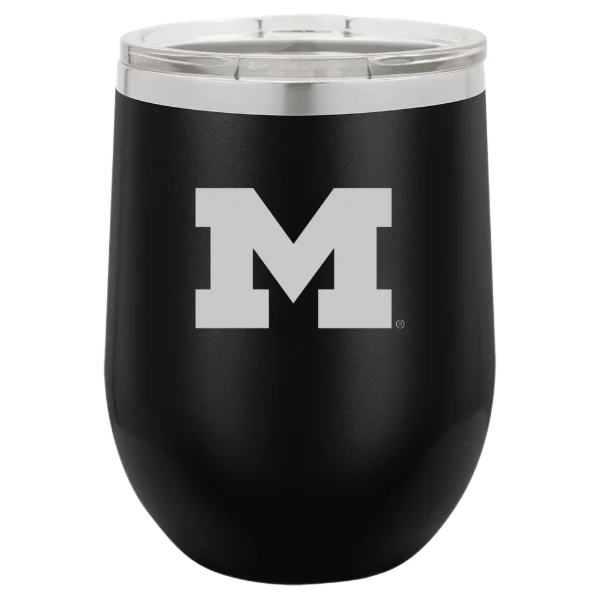University of Michigan Polar Camel 12 oz. Stemless Wine Tumbler
