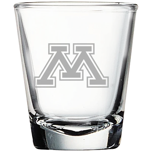 University of Minnesota, Twin Cities Polar Camel 1.7 oz. Shot Glass