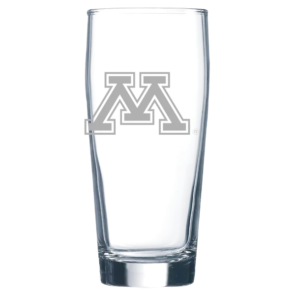University of Minnesota, Twin Cities Polar Camel 16 oz. Willi Becher Beer Glass
