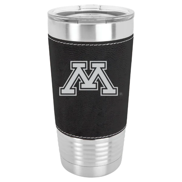 University of Minnesota, Twin Cities Polar Camel 20 oz. Leatherette Grip Tumbler with Standard Lid
