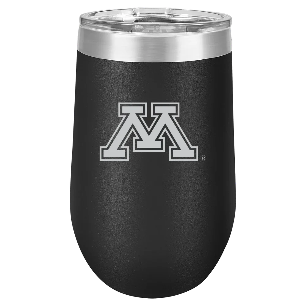 University of Minnesota, Twin Cities Polar Camel 16 oz. Stemless Wine Tumbler