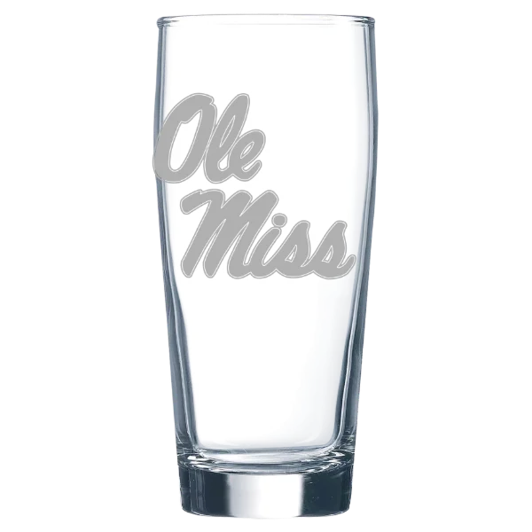 University of Mississippi Polar Camel 16 oz. Willi Becher Beer Glass