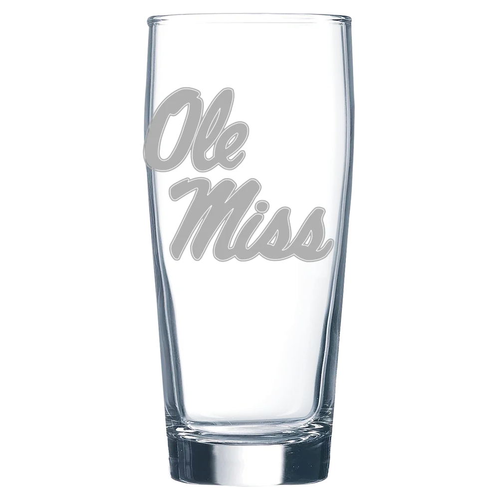 University of Mississippi Polar Camel 16 oz. Willi Becher Beer Glass