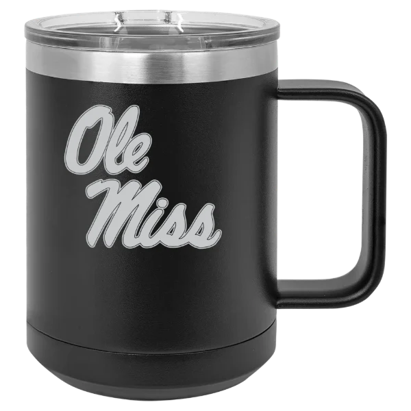 University of Mississippi Polar Camel 15 oz. Mug with Slider Lid