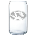 University of Missouri, Columbia Polar Camel 16 oz. Can Glass
