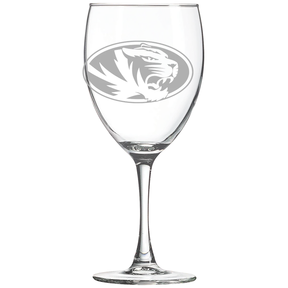University of Missouri, Columbia Polar Camel 10 1/2 oz. Wine Glass