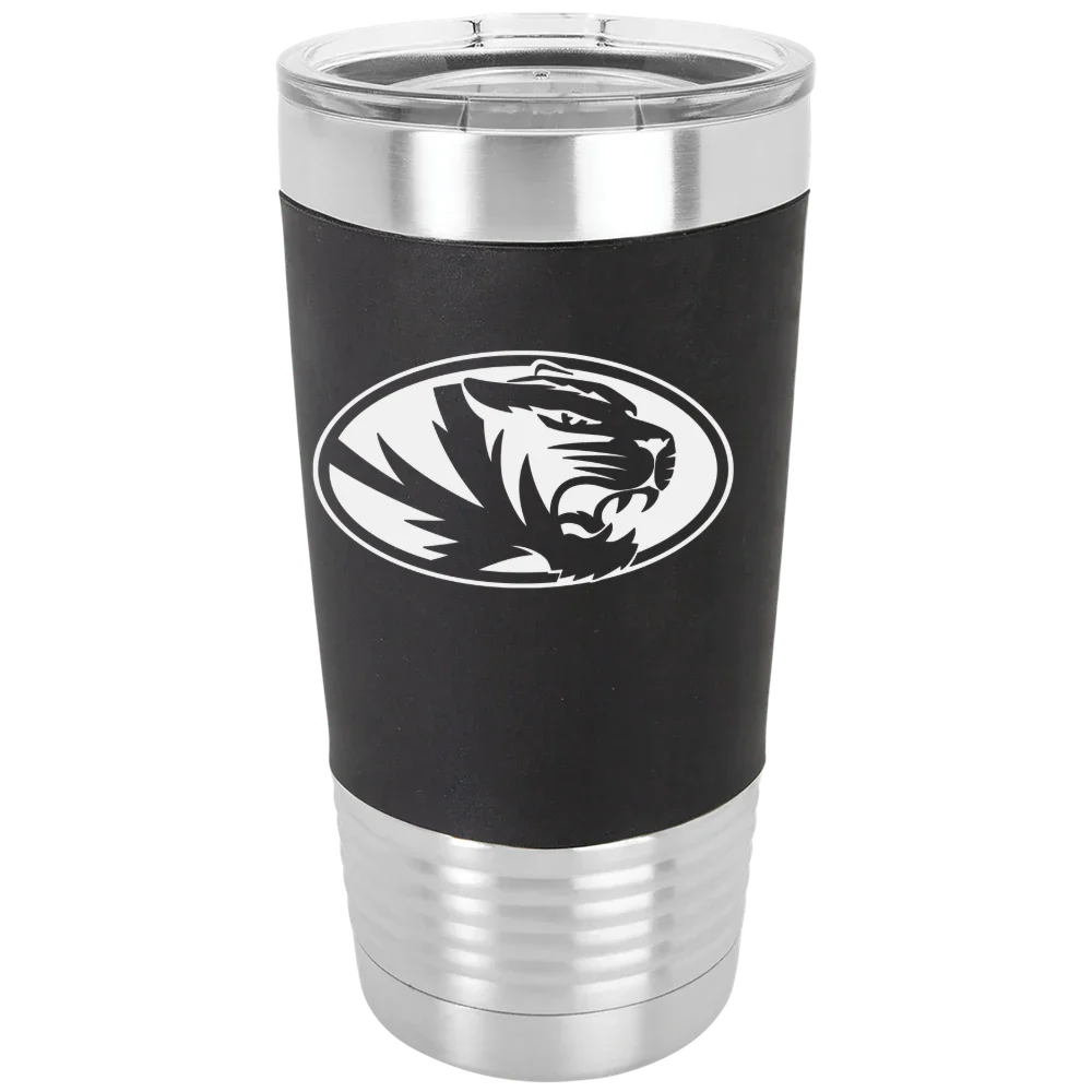 University of Missouri, Columbia Polar Camel 20 oz. Silicone Grip Tumbler with Standard Lid