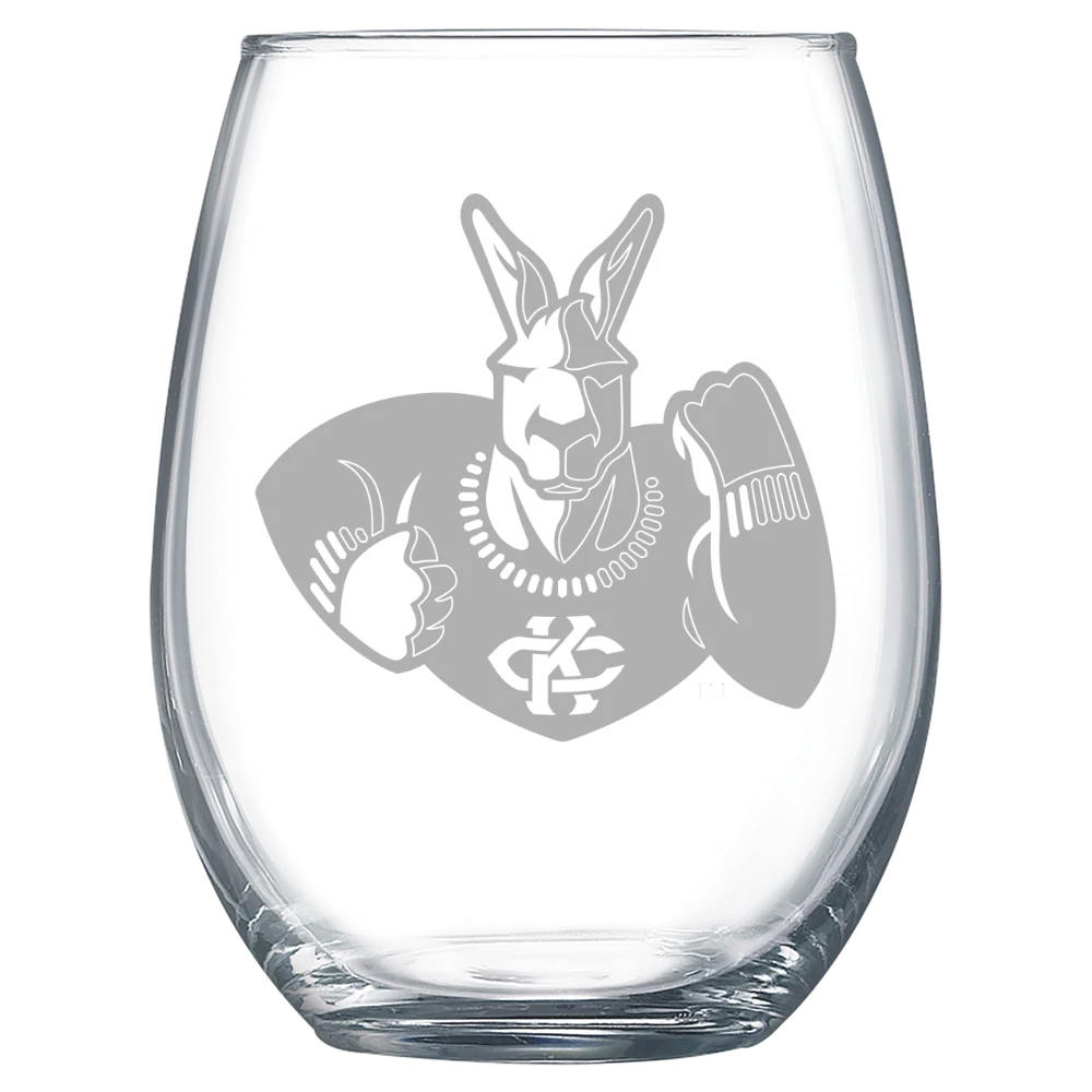 University of Missouri-Kansas City Polar Camel 15 oz. Stemless Wine Glass