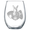 University of Missouri-Kansas City Polar Camel 15 oz. Stemless Wine Glass