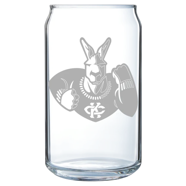 University of Missouri-Kansas City Polar Camel 16 oz. Can Glass