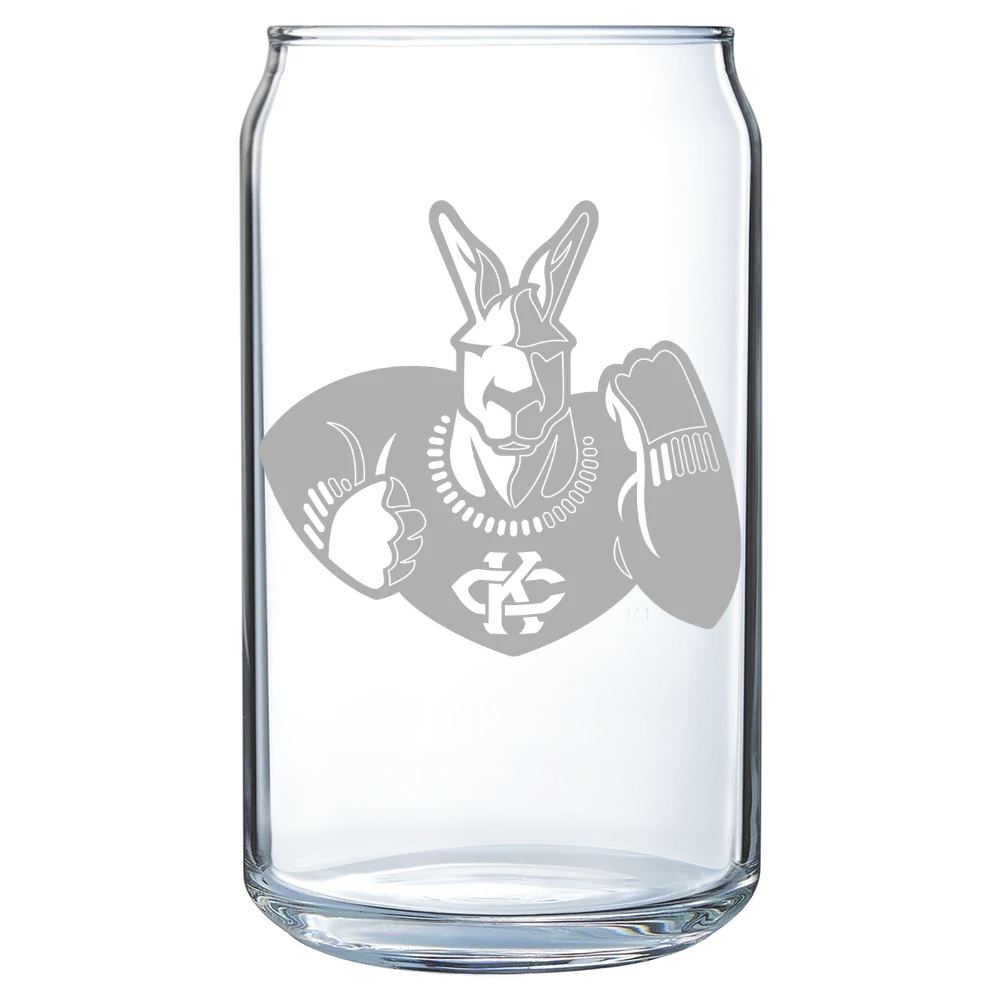 University of Missouri-Kansas City Polar Camel 16 oz. Can Glass
