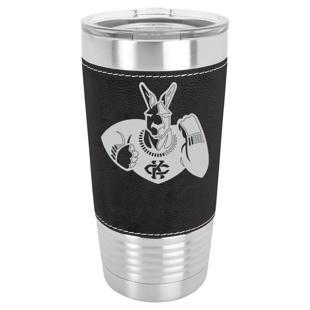 University of Missouri-Kansas City Polar Camel 20 oz. Leatherette Grip Tumbler with Standard Lid