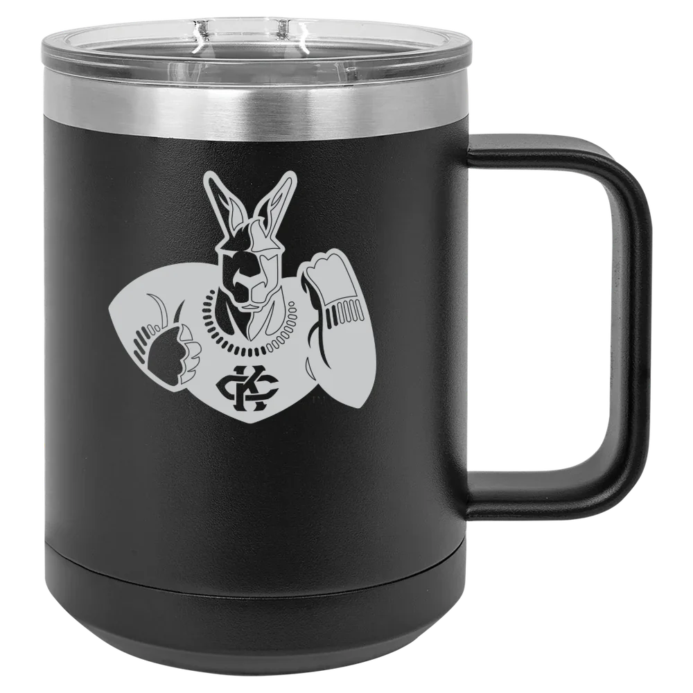 University of Missouri-Kansas City Polar Camel 15 oz. Mug with Slider Lid