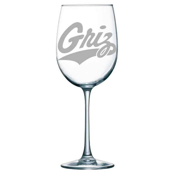 University of Montana Polar Camel 19 oz. Wine Glass