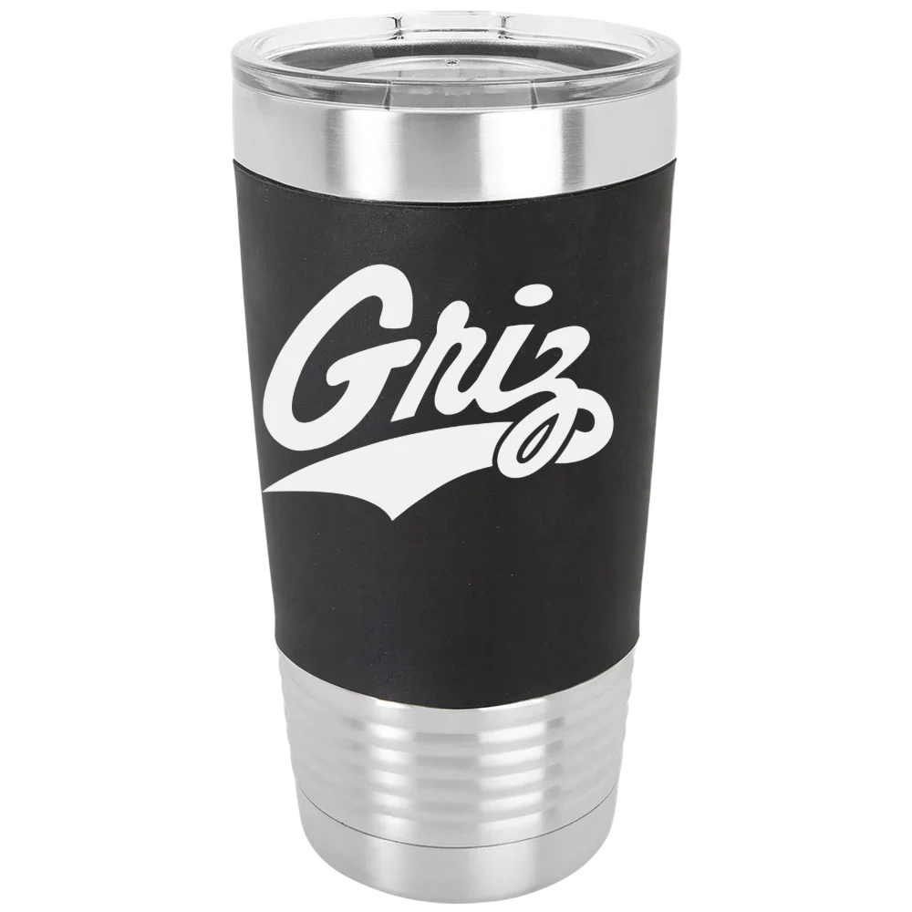 University of Montana Polar Camel 20 oz. Silicone Grip Tumbler with Standard Lid