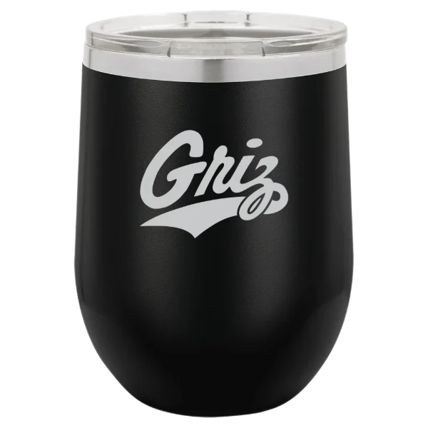University of Montana Polar Camel 12 oz. Stemless Wine Tumbler