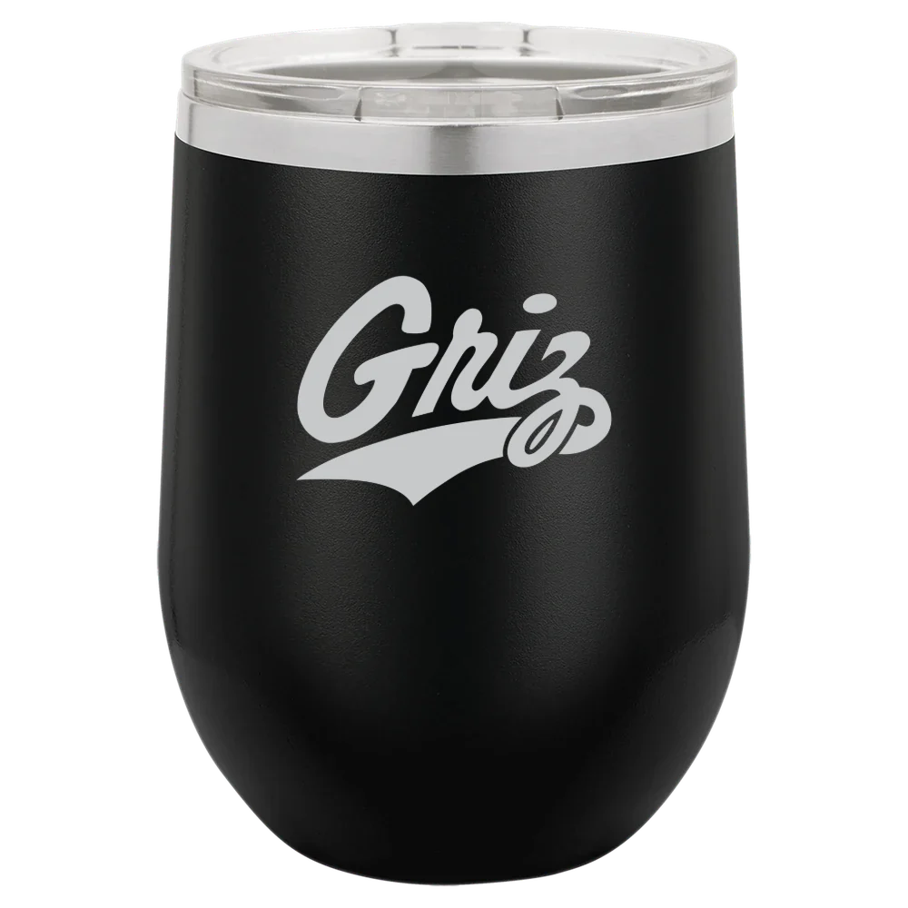 University of Montana Polar Camel 12 oz. Stemless Wine Tumbler