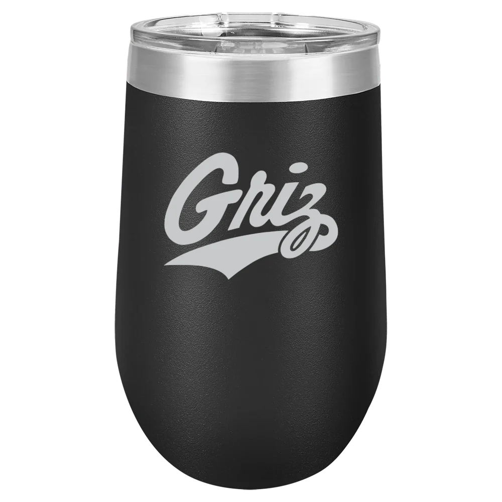 University of Montana Polar Camel 16 oz. Stemless Wine Tumbler