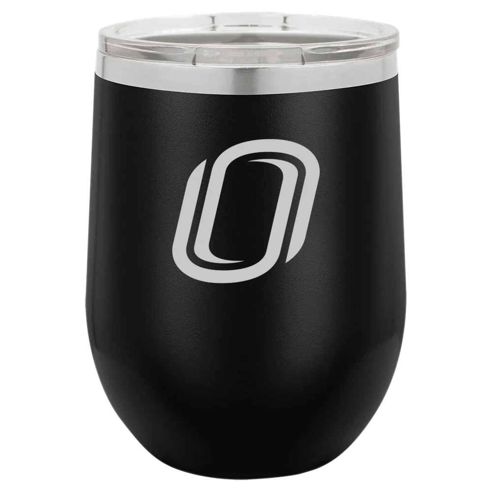 University of Nebraska at Omaha Polar Camel 12 oz. Stemless Wine Tumbler
