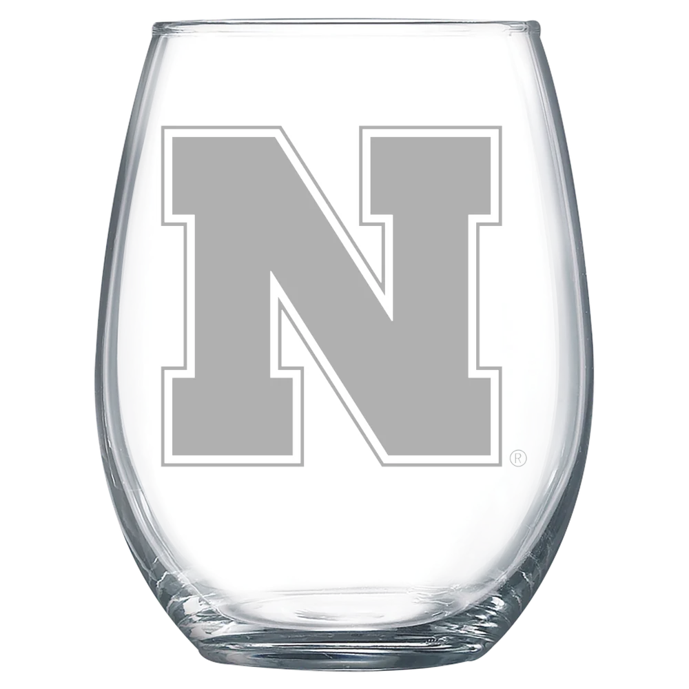 University of Nebraska-Lincoln Polar Camel 15 oz. Stemless Wine Glass