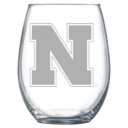 University of Nebraska-Lincoln Polar Camel 15 oz. Stemless Wine Glass