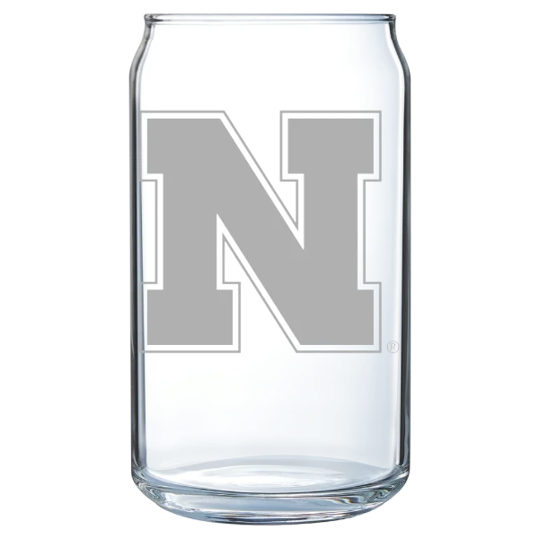 University of Nebraska-Lincoln Polar Camel 16 oz. Can Glass