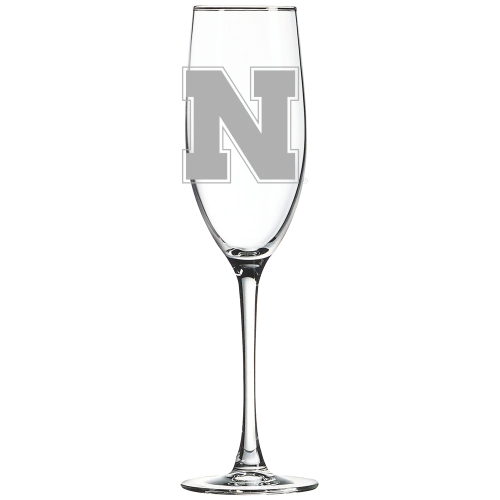 University of Nebraska-Lincoln Polar Camel 8 oz. Champagne Flute
