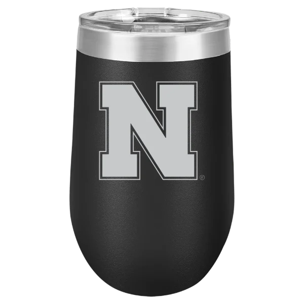 University of Nebraska-Lincoln Polar Camel 16 oz. Stemless Wine Tumbler