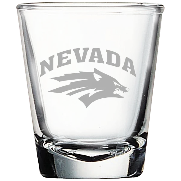University of Nevada, Reno Polar Camel 1.7 oz. Shot Glass