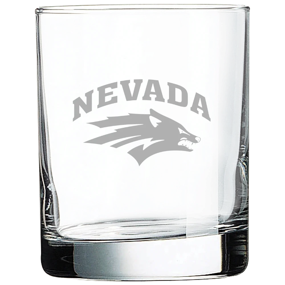 University of Nevada, Reno Polar Camel 10 1/2 oz. On The Rocks Glass
