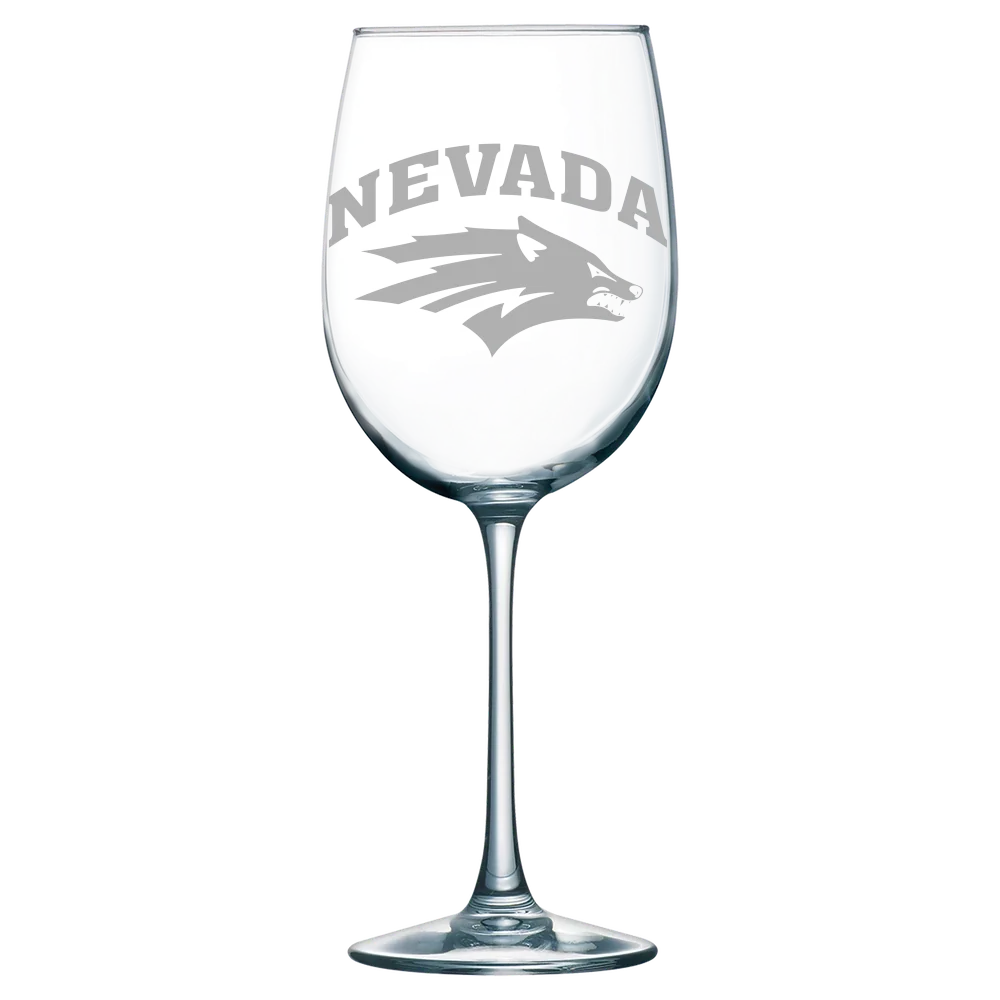 University of Nevada, Reno Polar Camel 19 oz. Wine Glass