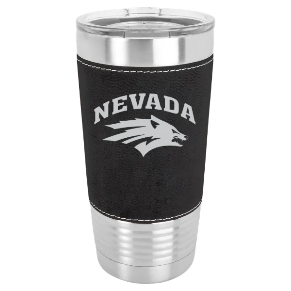 University of Nevada, Reno Polar Camel 20 oz. Leatherette Grip Tumbler with Standard Lid