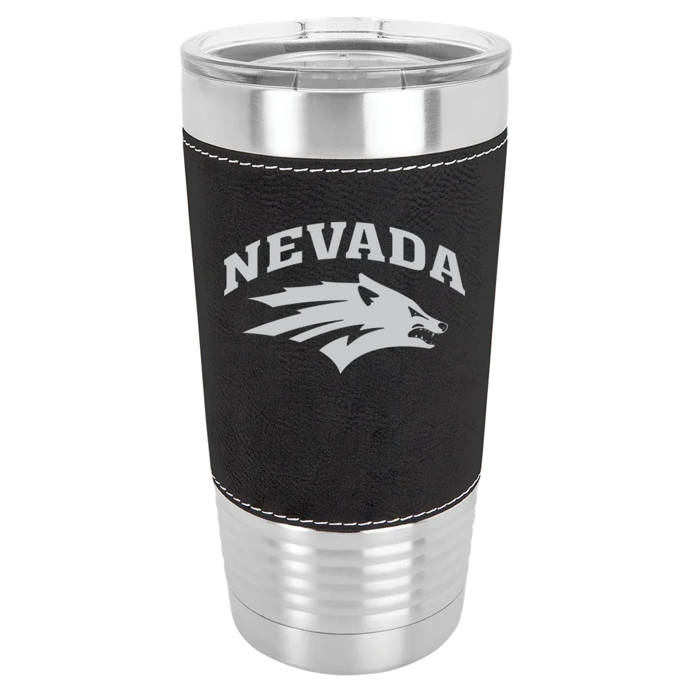 University of Nevada, Reno Polar Camel 20 oz. Leatherette Grip Tumbler with Standard Lid
