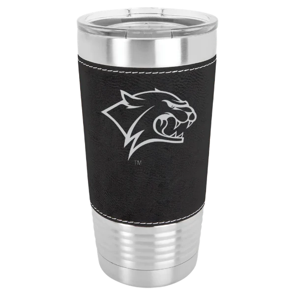 University of New Hampshire Polar Camel 20 oz. Leatherette Grip Tumbler with Standard Lid