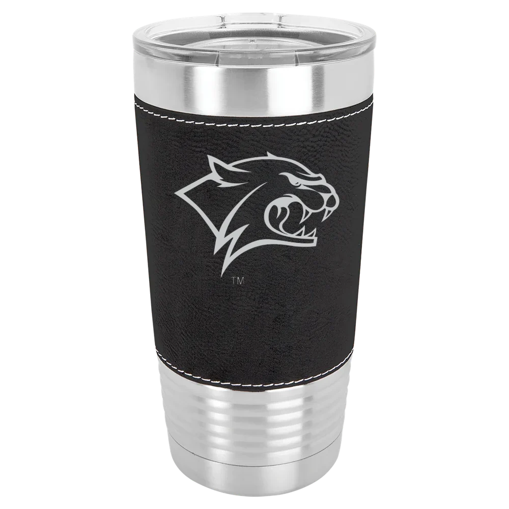 University of New Hampshire Polar Camel 20 oz. Leatherette Grip Tumbler with Standard Lid