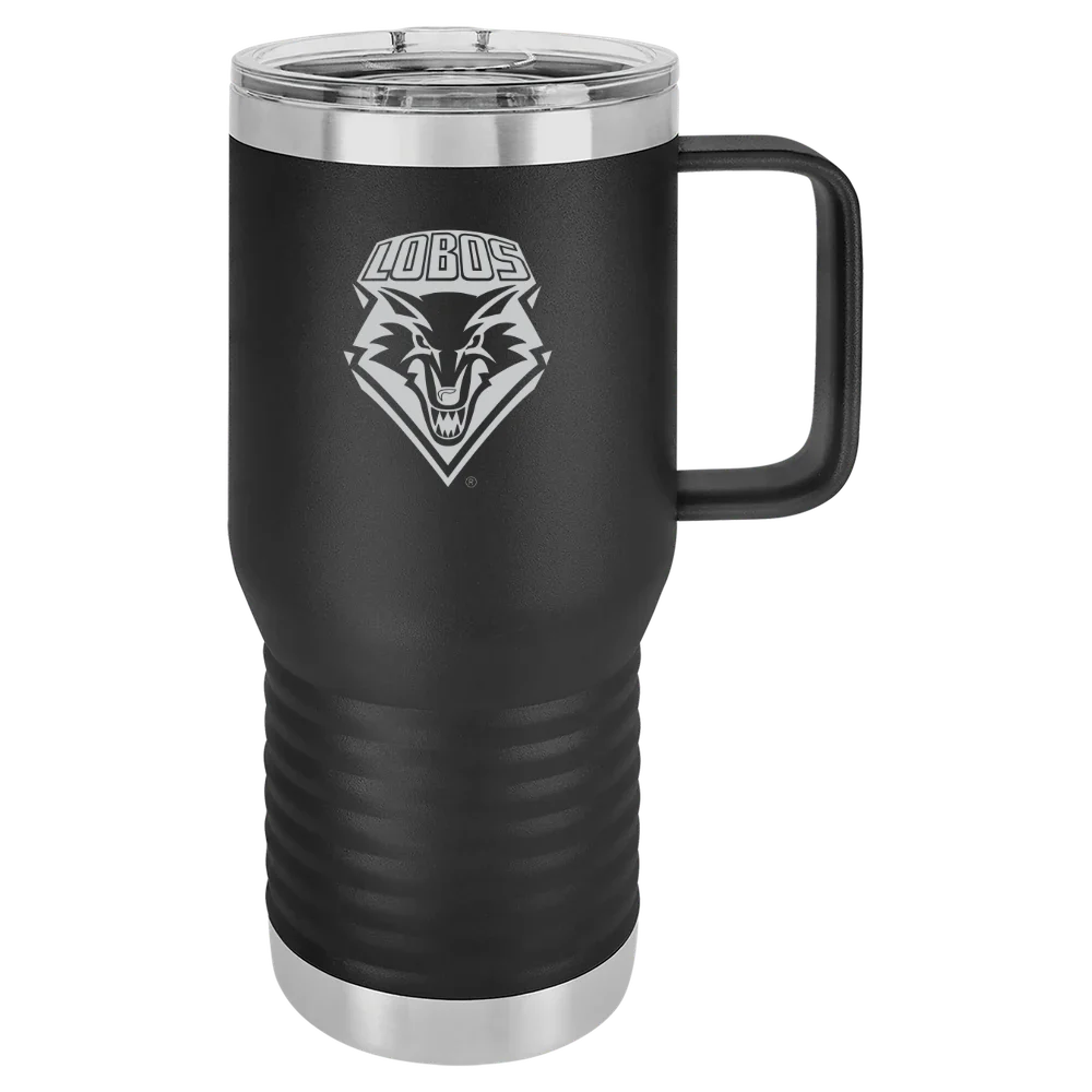 University of New Mexico Polar Camel 20 oz. Travel Mug with Slider Lid