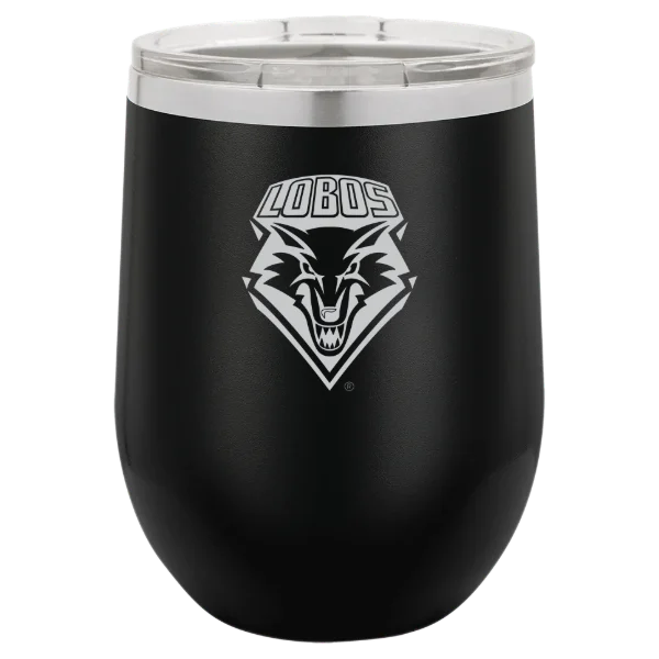 University of New Mexico Polar Camel 12 oz. Stemless Wine Tumbler