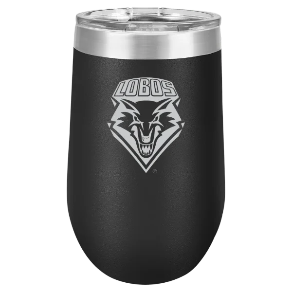 University of New Mexico Polar Camel 16 oz. Stemless Wine Tumbler