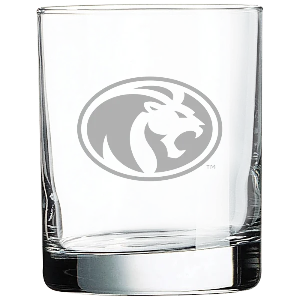 University of North Alabama Polar Camel 10 1/2 oz. On The Rocks Glass