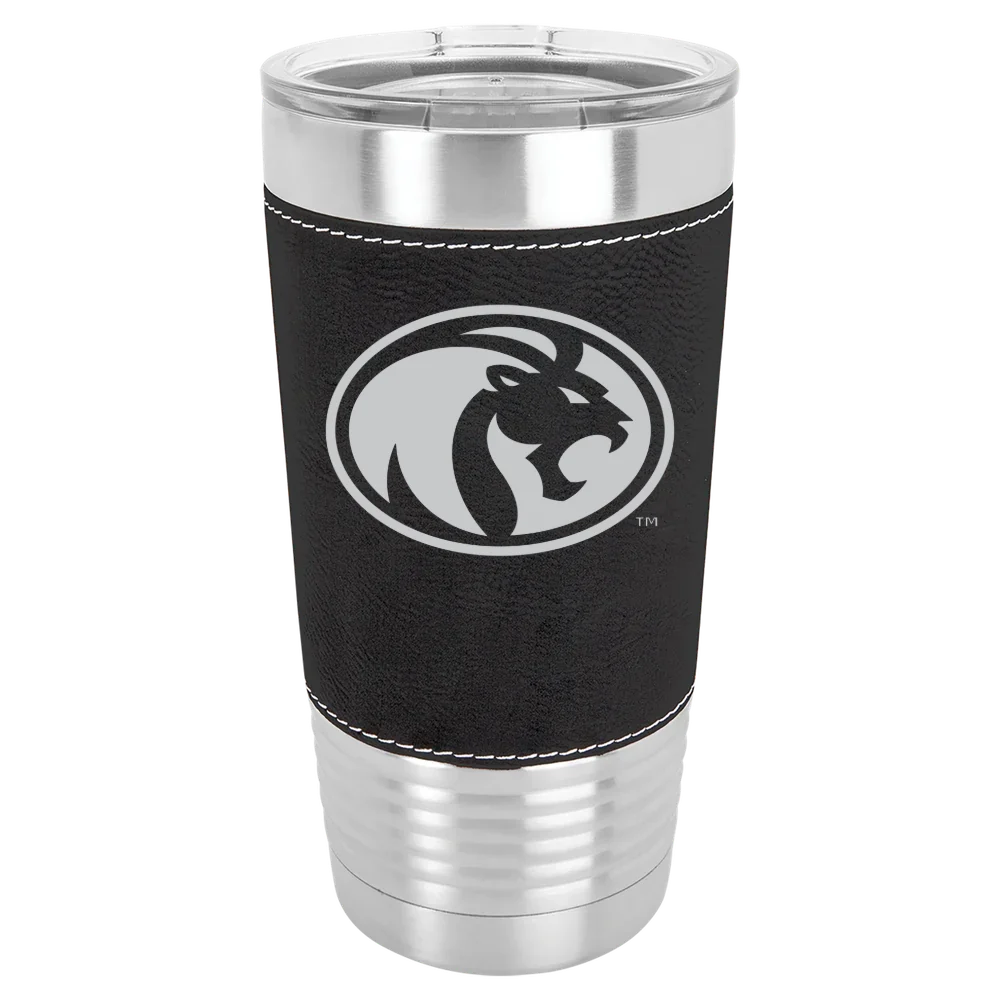University of North Alabama Polar Camel 20 oz. Leatherette Grip Tumbler with Standard Lid