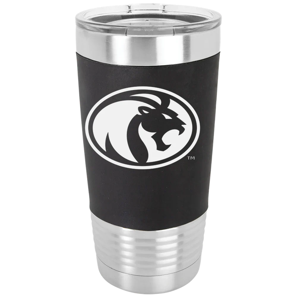 University of North Alabama Polar Camel 20 oz. Silicone Grip Tumbler with Standard Lid