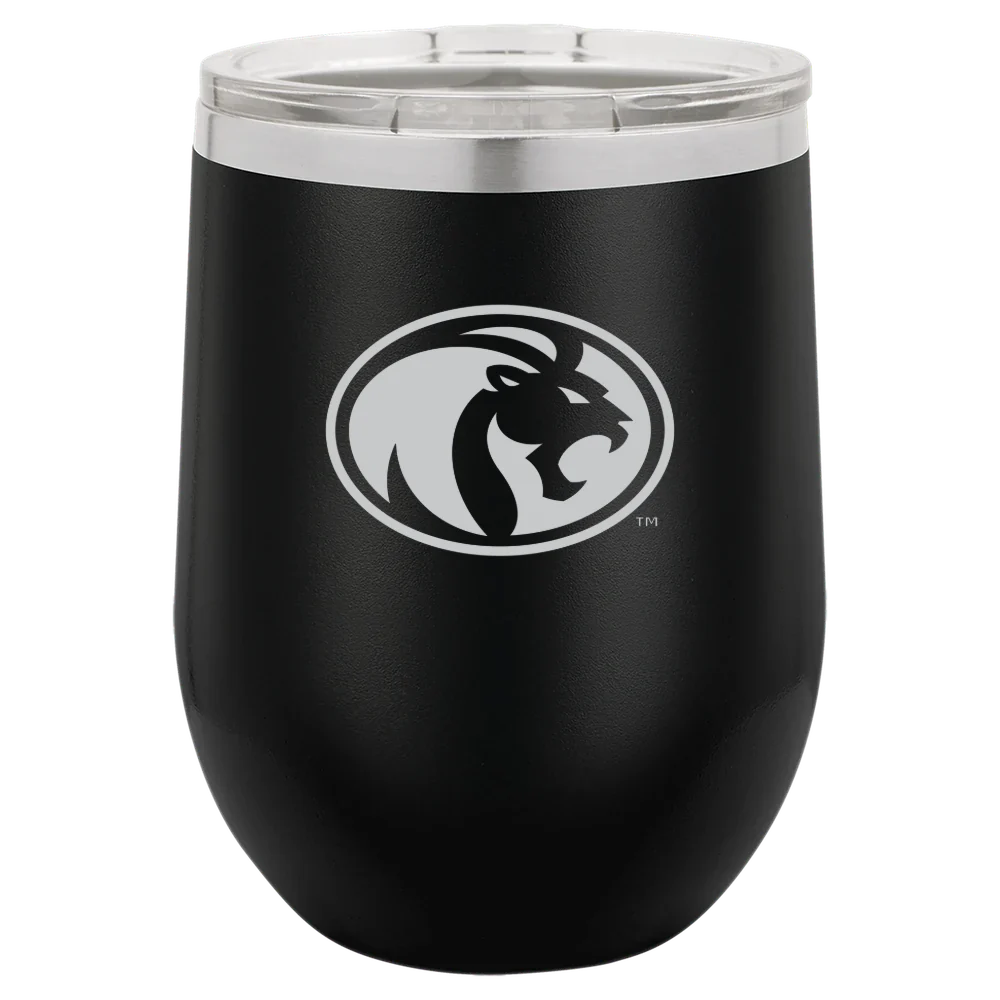 University of North Alabama Polar Camel 12 oz. Stemless Wine Tumbler