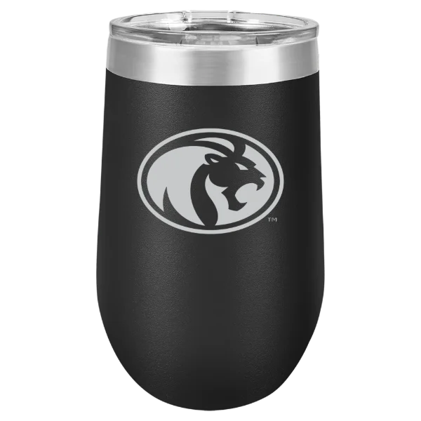 University of North Alabama Polar Camel 16 oz. Stemless Wine Tumbler