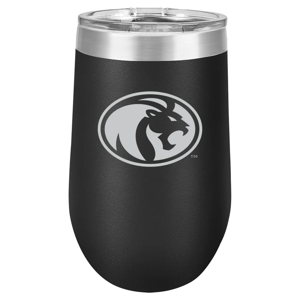 University of North Alabama Polar Camel 16 oz. Stemless Wine Tumbler