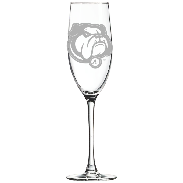 University of North Carolina Asheville Polar Camel 8 oz. Champagne Flute